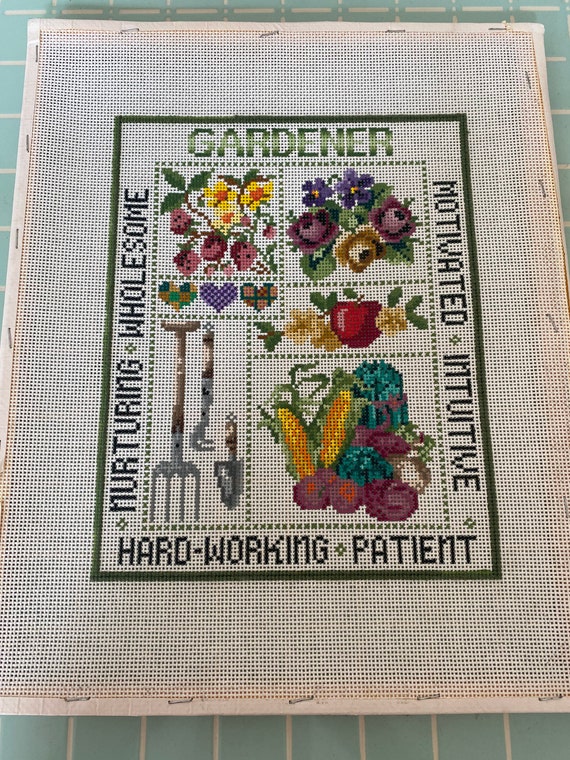 Cross stitch canvas deals