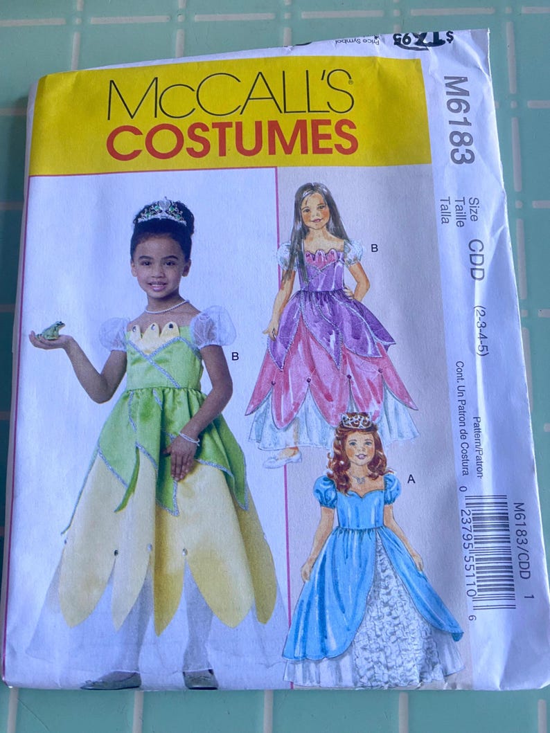 Various Girls & Women’s Princess Costume Patterns - Etsy