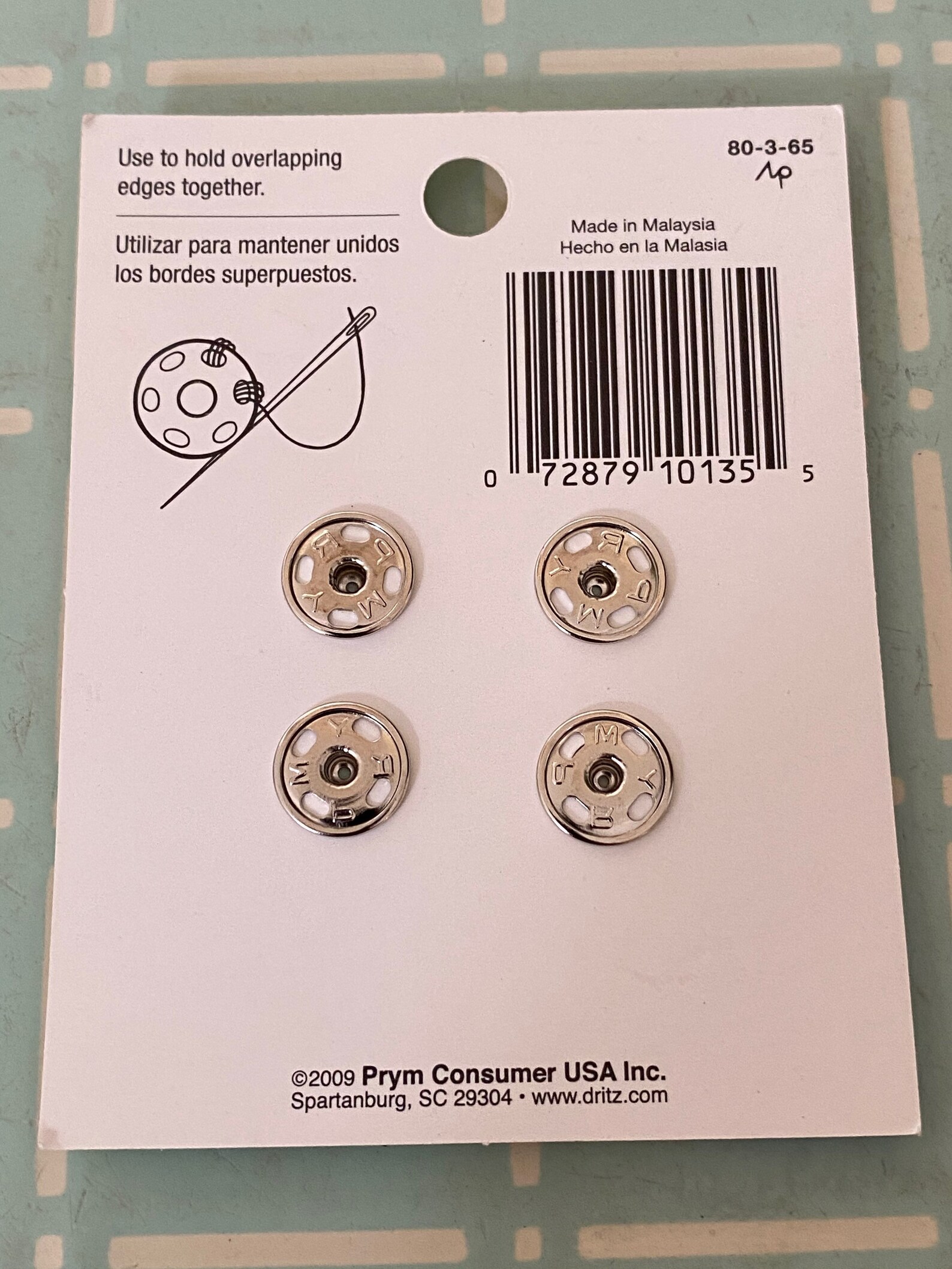 Sew on Snaps Size 4 by Dritz Etsy