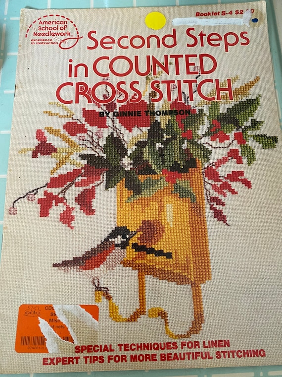 Second Steps in Counted Cross Stitch Pattern Book