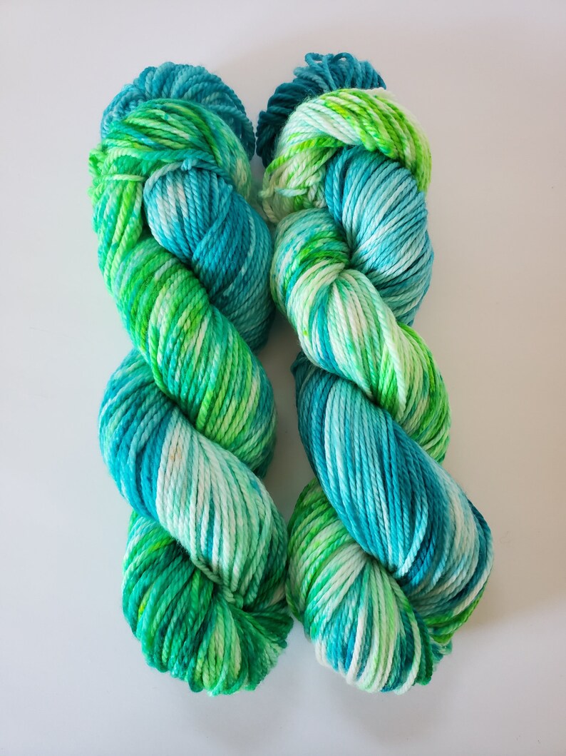 Hand dyed yarn