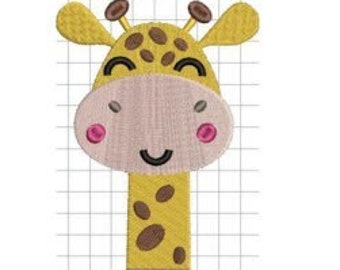 Cute tall baby giraffe cheap digital embroidery design for sewing machines / baby showers / anniversary / awesome present / happy birthday