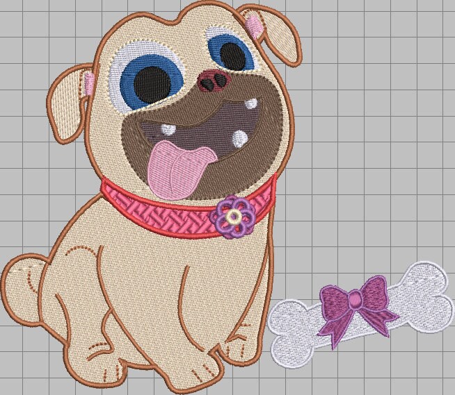 Pack of 15 Dogs Embroidery Design Etsy