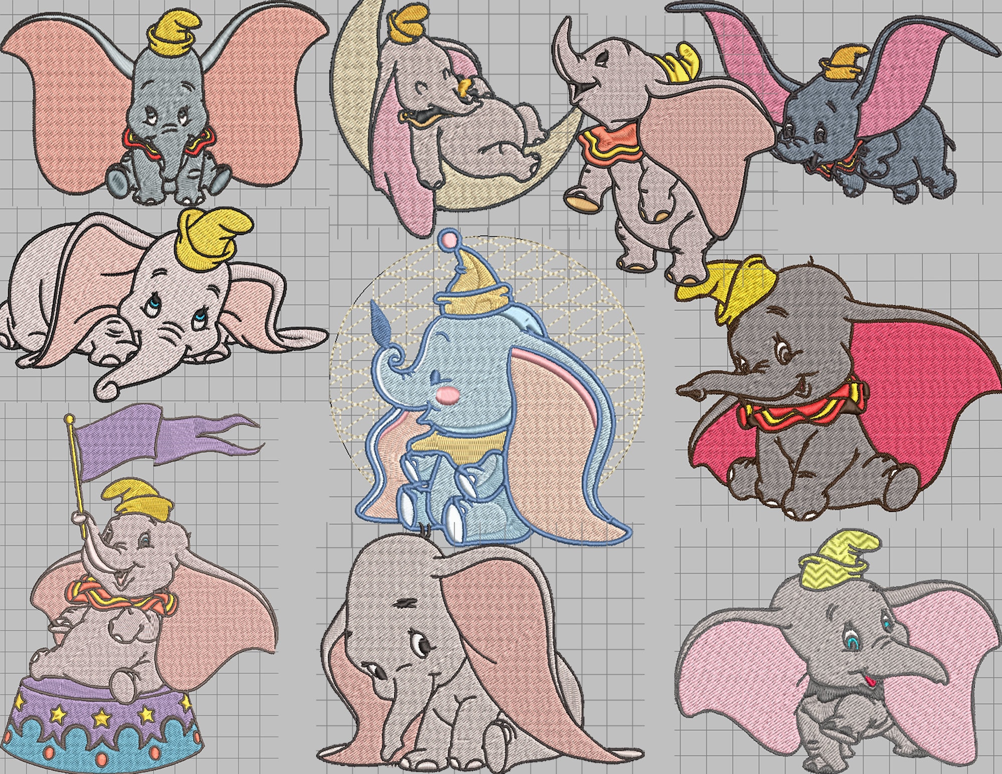 Pack of 10 Dumbo's / Elephant Cartoon for Kids / Cheap - Etsy Pack of 10 Dumbo's / Elephant Cartoon for Kids / Cheap - Etsy