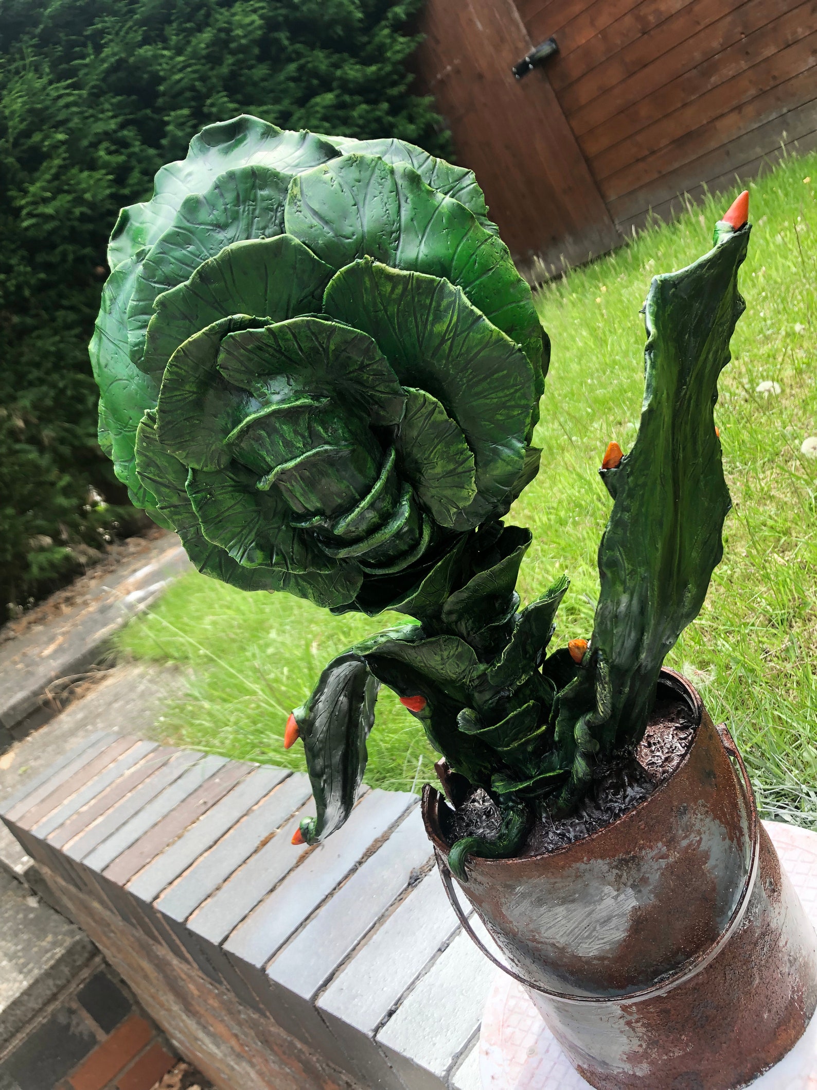 Little Shop of Horrors Man Eating Plant 45cm Sculpture