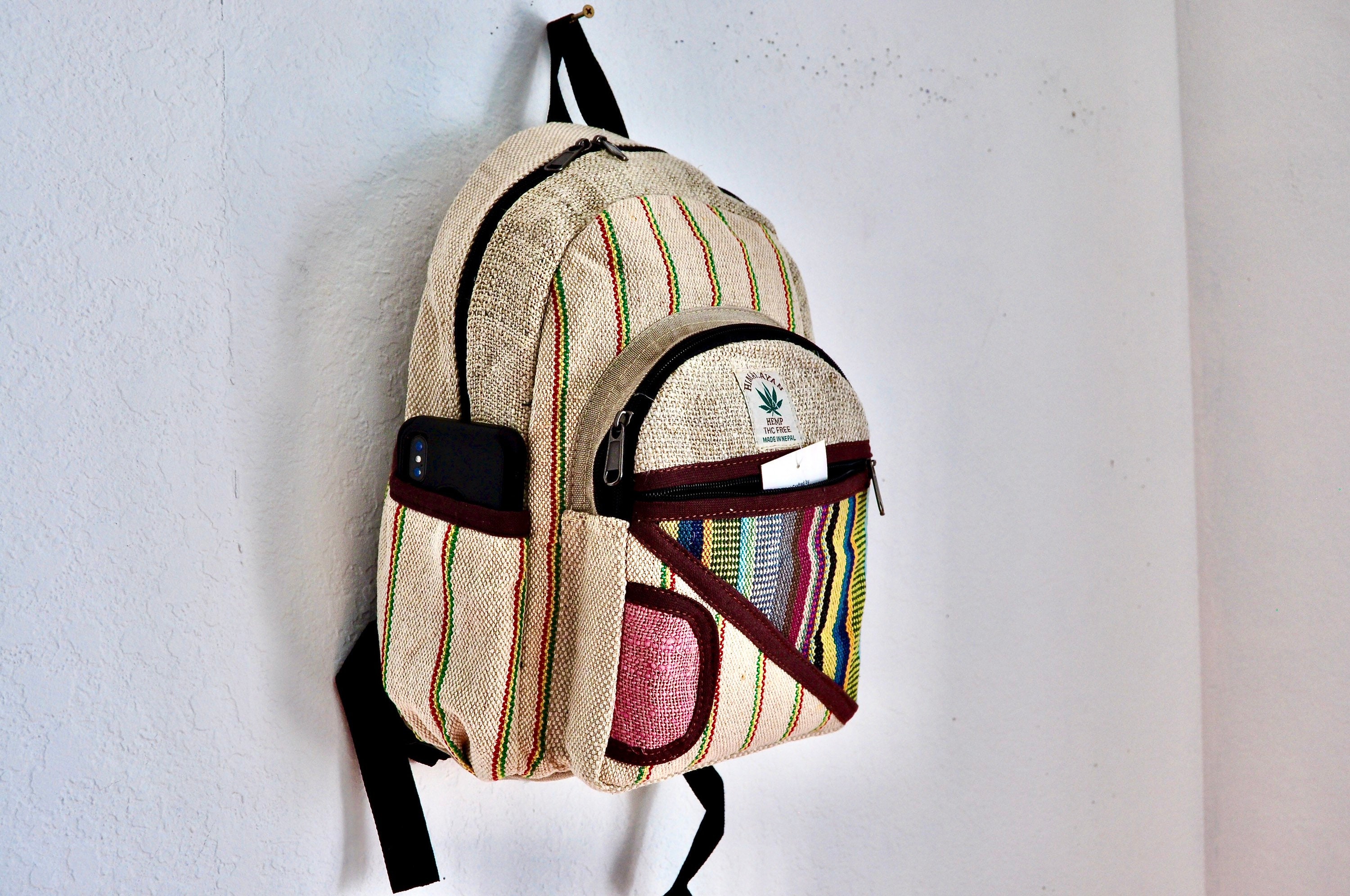 Hemp Backpack Etsy