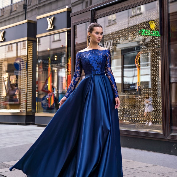 Maxi Evening Dress Etsy