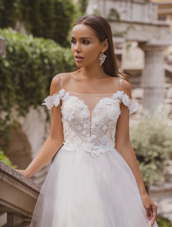 Abito da shop sposa celeste