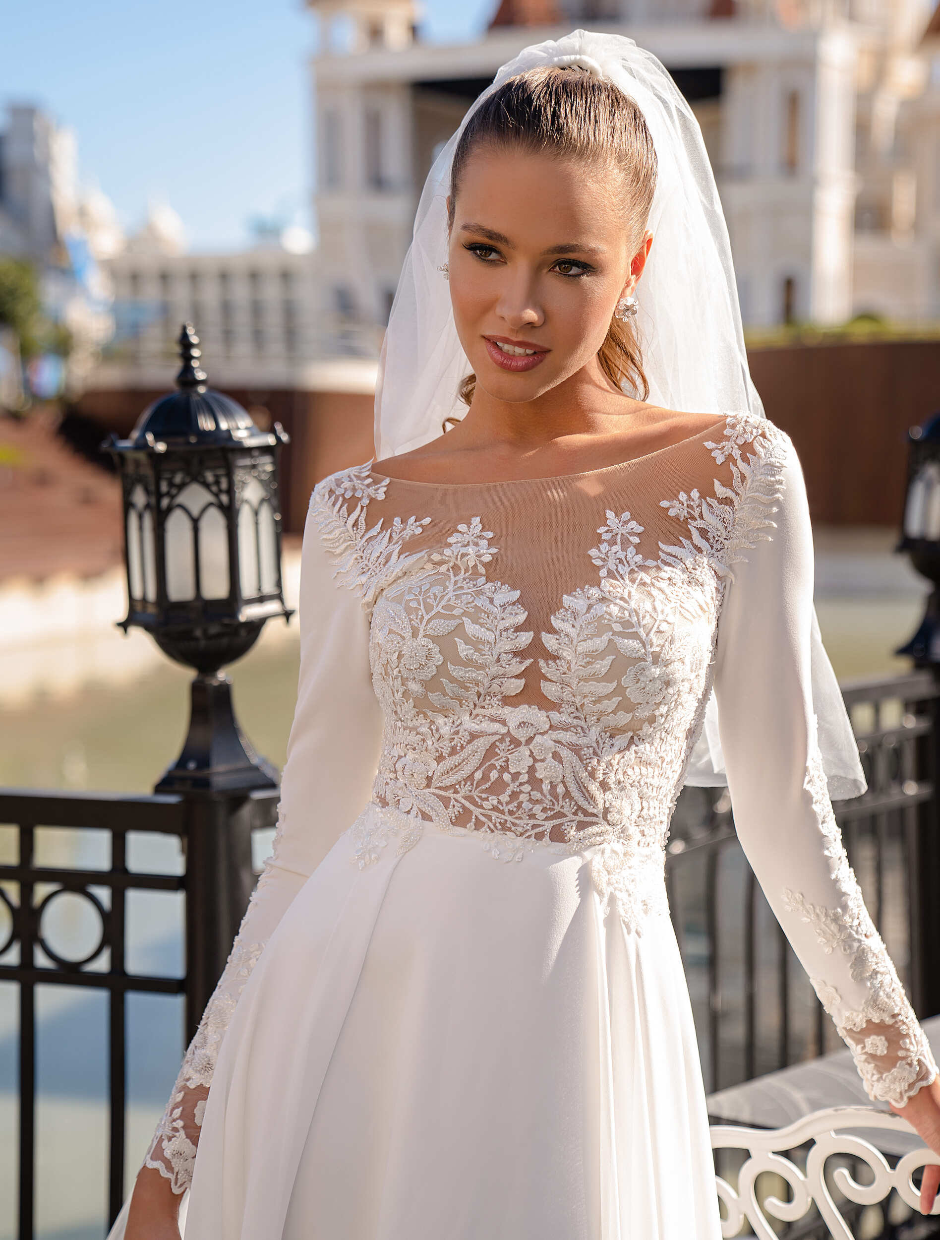 A-line Wedding Dress Elegant Wedding Dress Minimalistic | Etsy