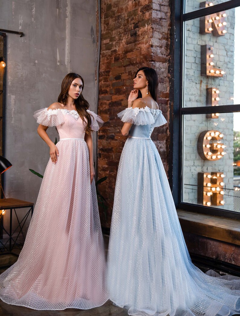 Girl/'s Sween Prom Dress Train Dress Maxi Dress Nude Dresses Off Shoulders Dress Engagement Dress Lush Sleeves Dress Romantic Dress
