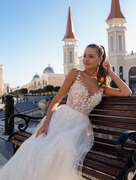 Mermaid Wedding Gowns Elegant Wedding 