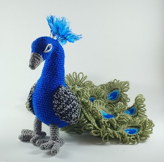 peacock stuffed animal