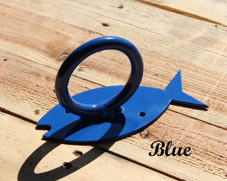 Fish Nautical Rope Fence Bracket Light Strand Holder Etsy