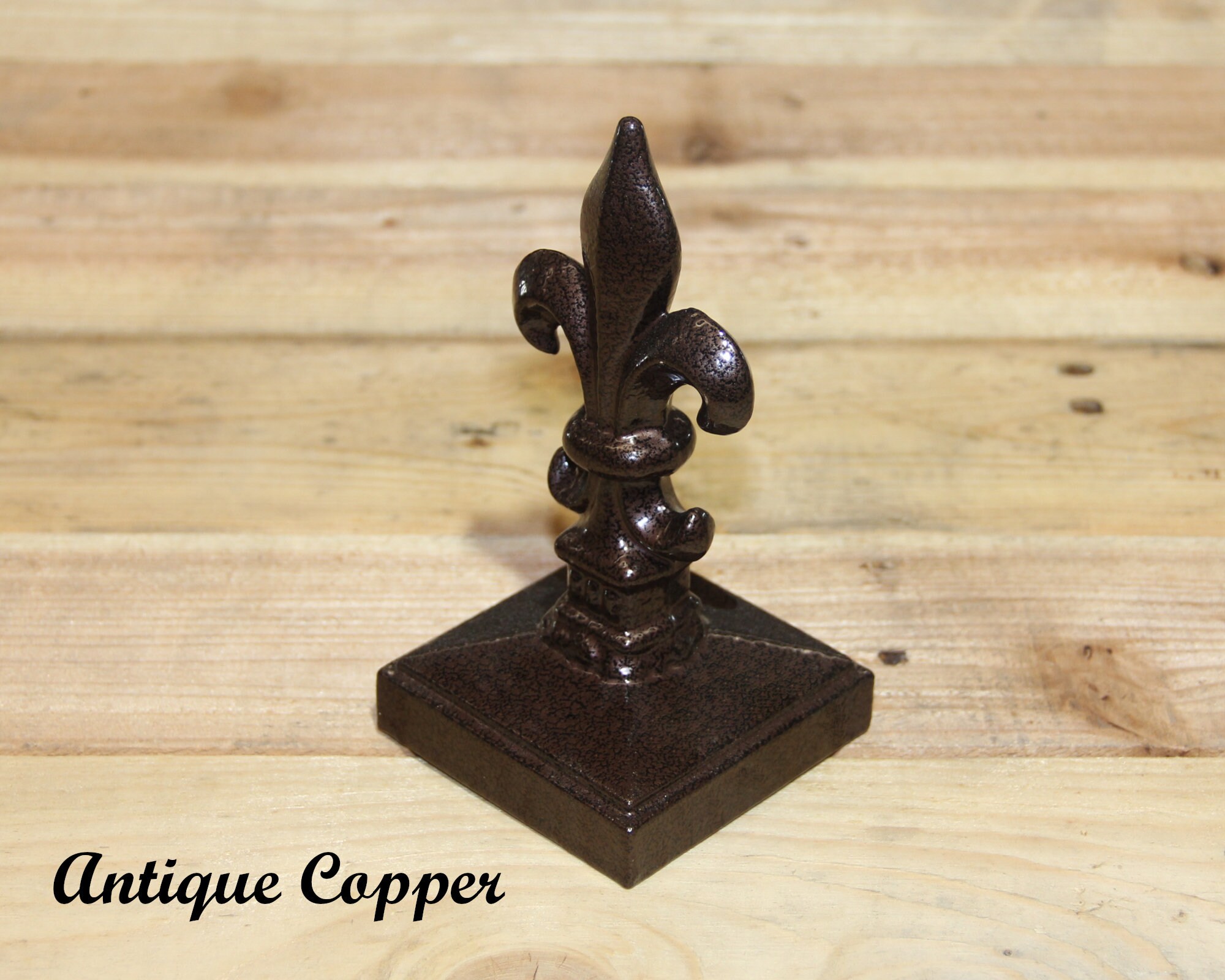 3 X 3 Inch Cast Iron Post Cap True Sized Post Caps Heavy Etsy