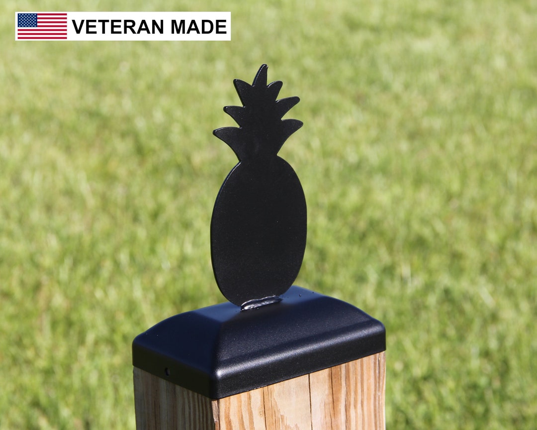 4x6 Pineapple Post Cap Decorative Fence Post Cap for 4x6 Wood Etsy