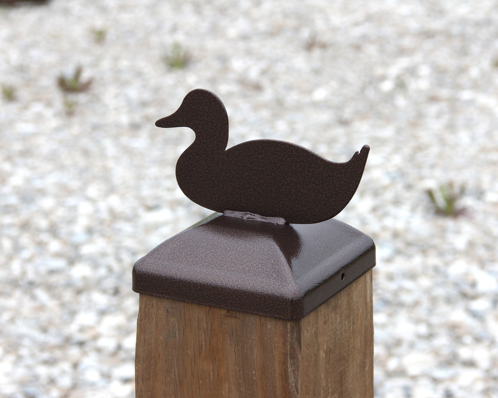 Duck post Cap for 6x6 Wood Fence Post Decorative Duck Post Etsy.de