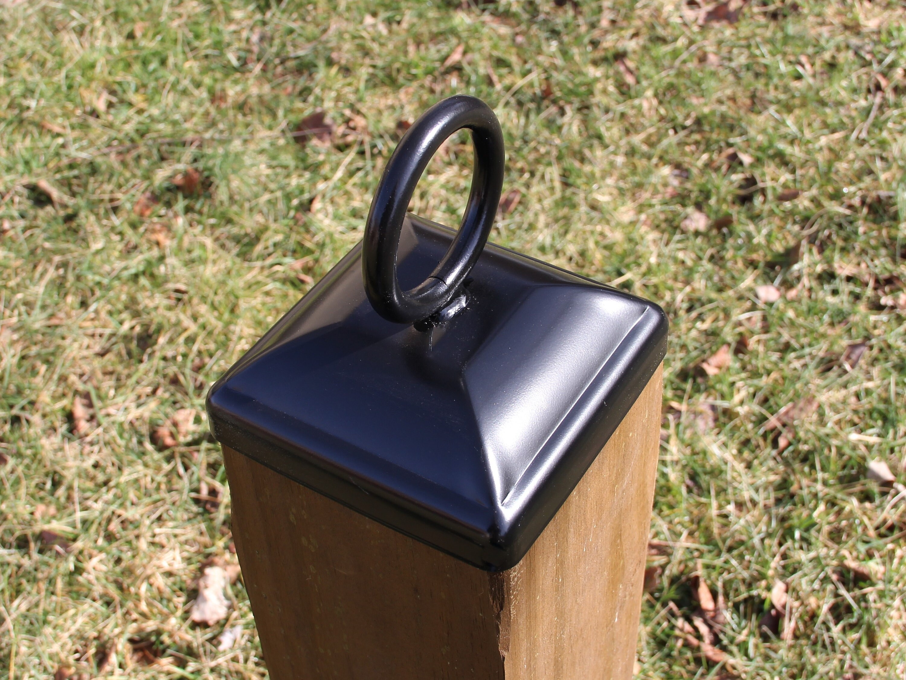 6x6 Nautical Rope Ring Fence Post Cap or Light String Holder Etsy Australia