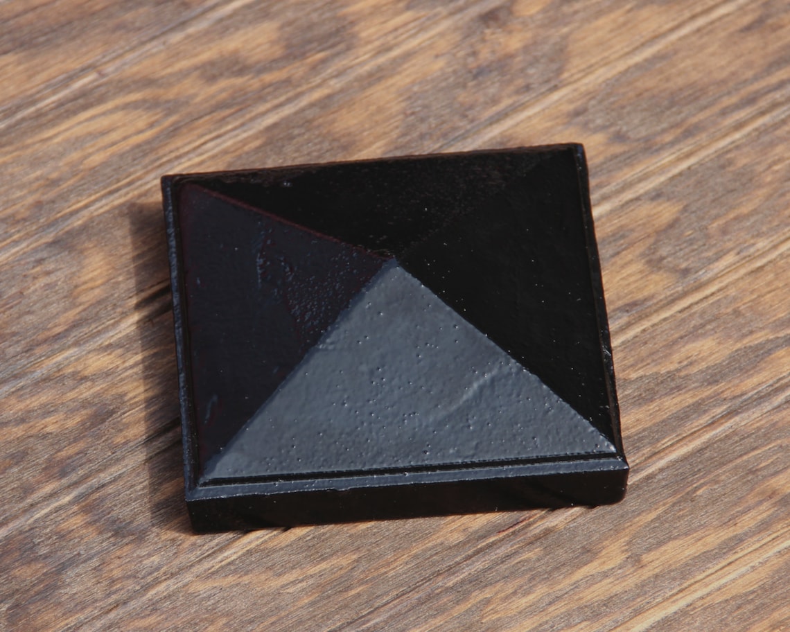 11/2 X 11/2 Inch Cast Iron Post Cap True Sized Post Caps Etsy