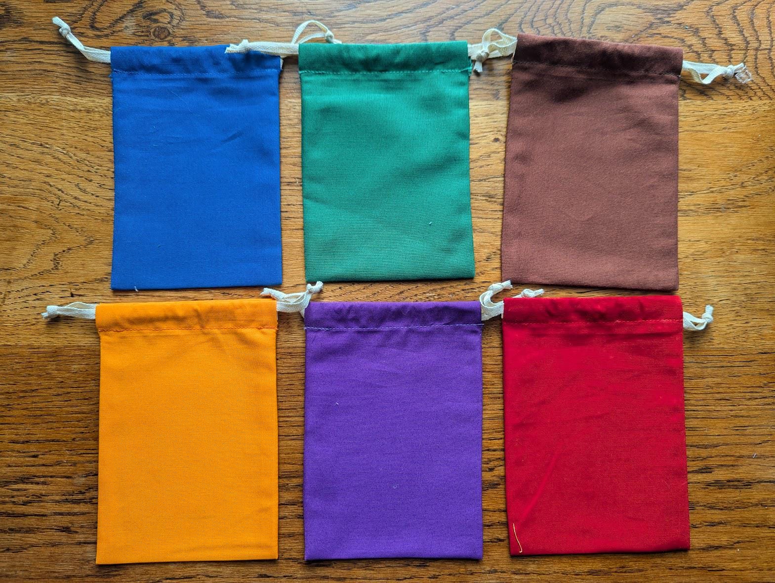 Lot De 5 Sacs à Jetons Motif Meeple - Pour Ranger Carcassonne, Dés Ou Pièces De Jeu