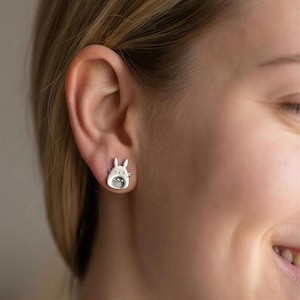 Totoro earrings - Etsy 日本
