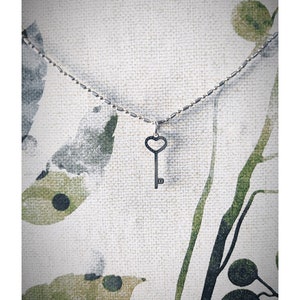 Key pendant designed in sterling silver 925