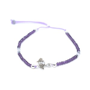 Hexenarmband aus 925er Silber und verstellbarem Swarovski-Kristall, Halloween, kleine Hexe
