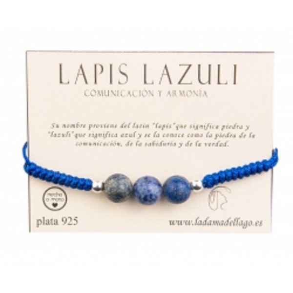 Bracelet lapis lazuli et sodalite pour business, communication et créativité, cadeau unique, bracelet pour booster votre business, amulette