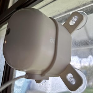 Arlo Pro 4/5S/Ultra 2 Window Mount – 3D Printed Suction Cup Holder – Customizable Colors