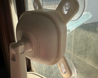 MyQ Indoor Camera 25 Degree Angled (Down, Left, Right) Window Holder/Mount