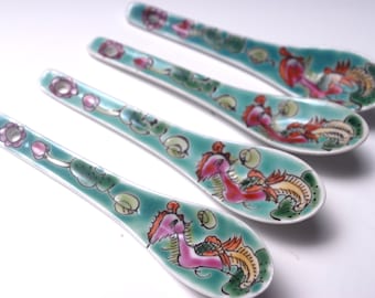 Chinese small spoon set Unique spoon collection