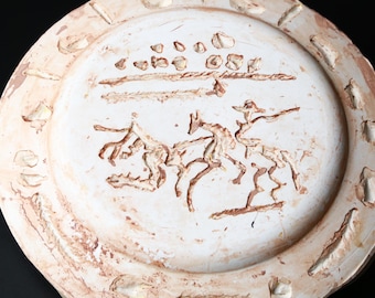 Pablo Picasso Keramik Kunstwerk Platte Mould