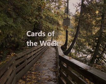 Cartes de la semaine - Carte de tarot - Carte Oracle - Réponse rapide