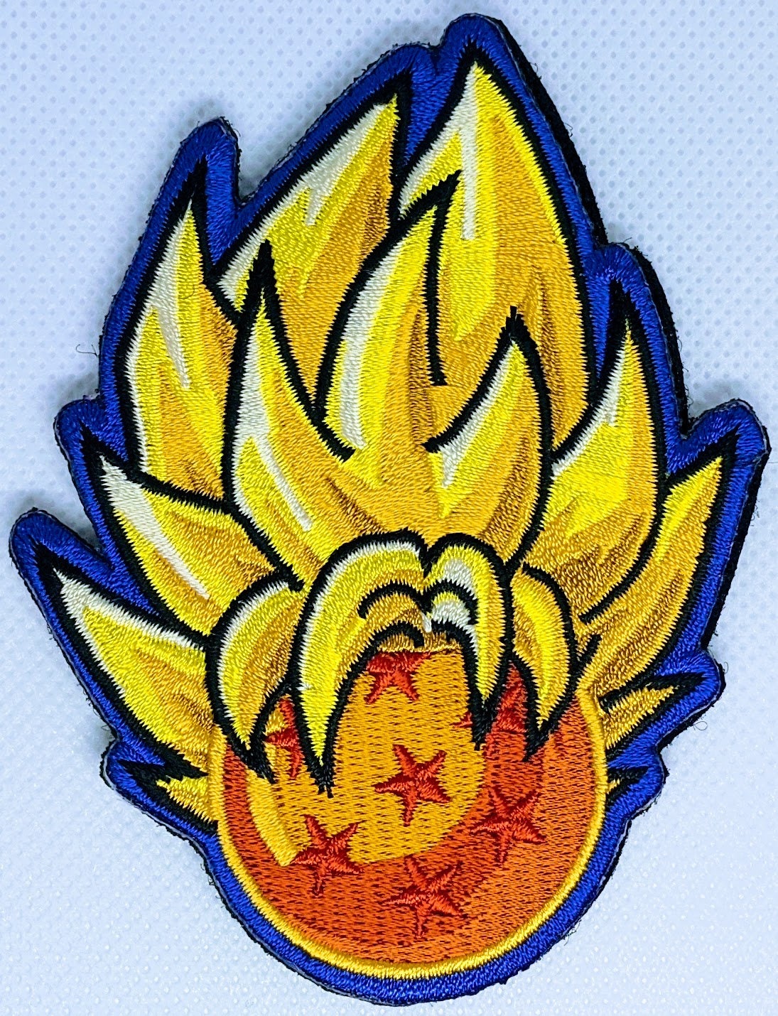 Dragon Ball Z Japanese Anime' Tattoo GOKU 3.5 X 2 Sewn/Iron On