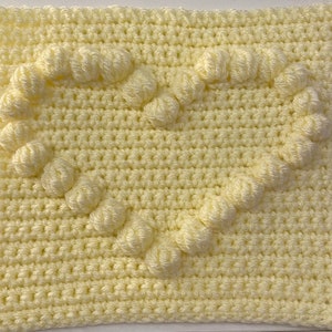 Heart Square Crochet Pattern Simple and Detailed For Beginners Blanket Pattern PDF Pattern for crochet lovers