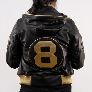 Women's 8 ball jackets hotsell