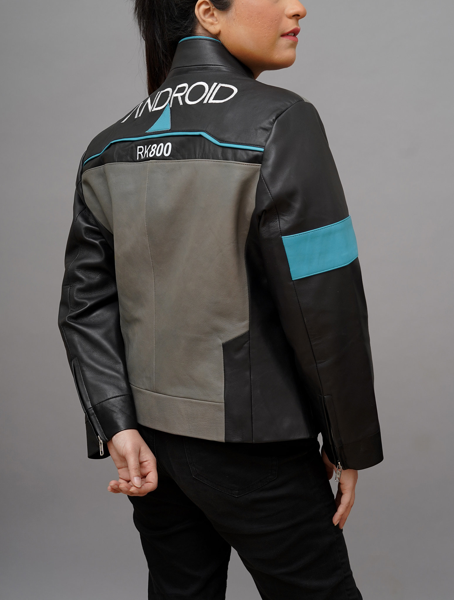 Connor Detroit Become Human Leather Jacket - Just American Jackets