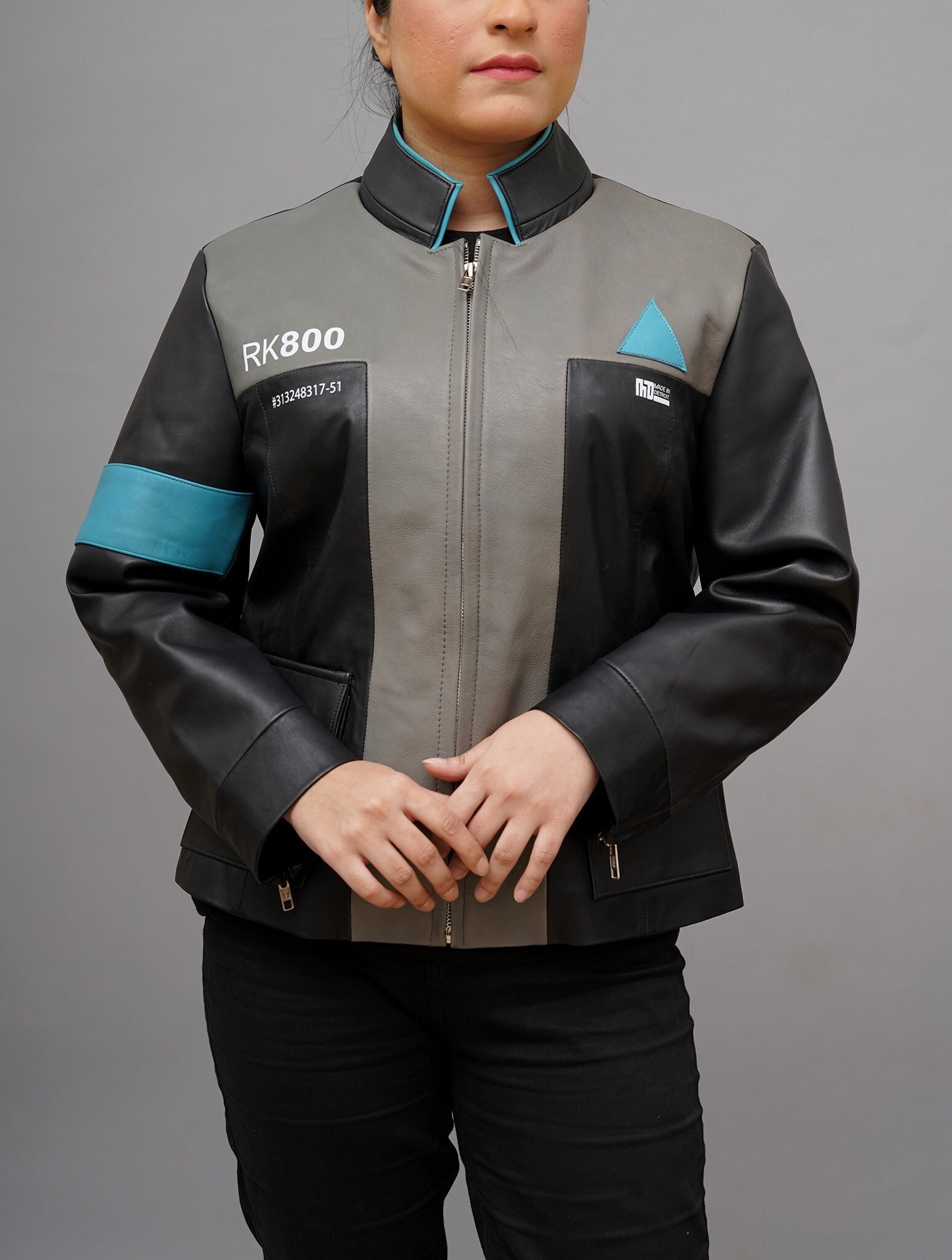 Detroit Become Human Connor RK-800 Letterman Jacket - Free Shipping