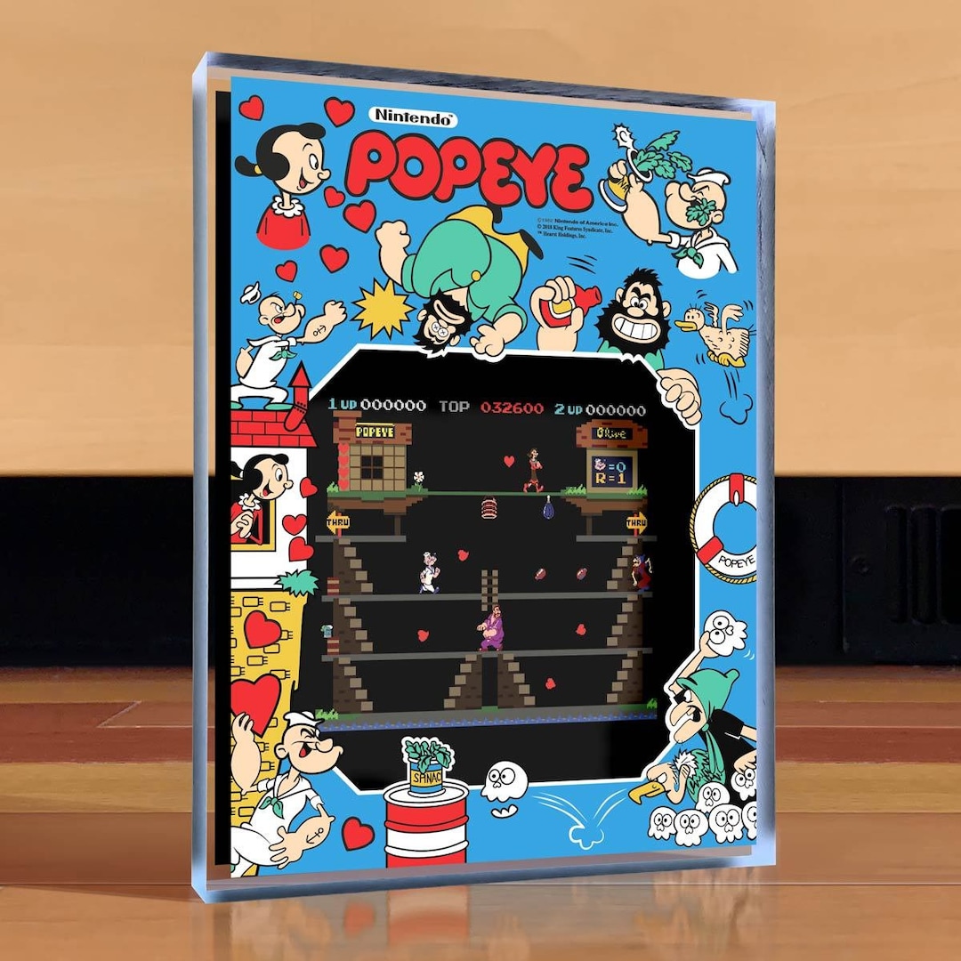 Popeye Desktop Art - Etsy