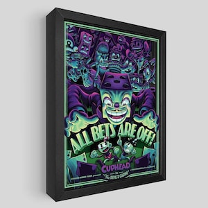 Cuphead All Bets Are Off Shadowbox Kunst