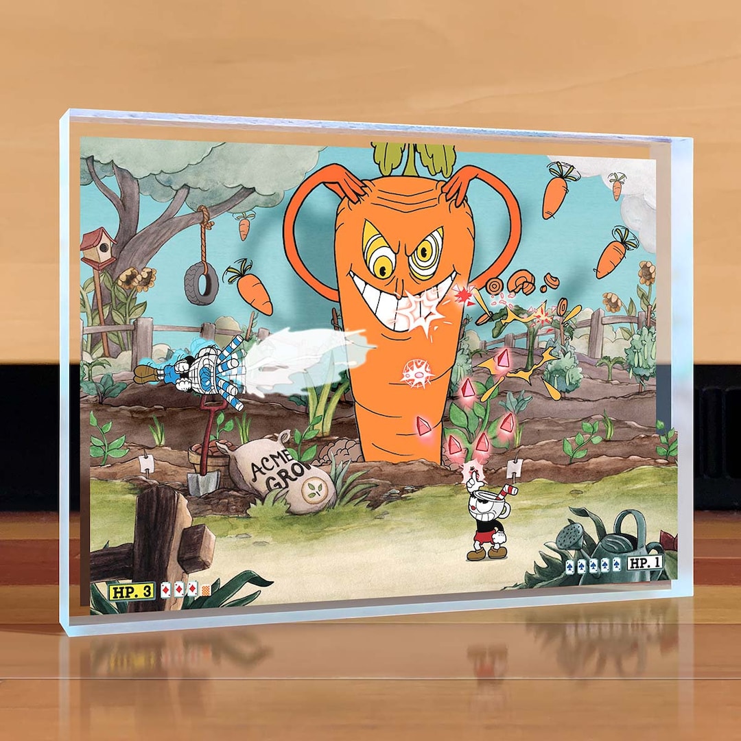 Cuphead Root Pack Desktop Art - Etsy