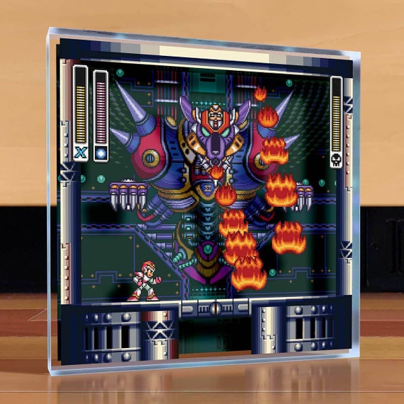 ロックマンX vs シグマ デスクトップアート - Etsy 日本