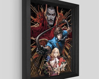 Castlevania SOTN Richter Schaukasten Kunst