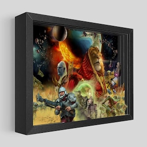 Twilight Imperium Shadowbox Art