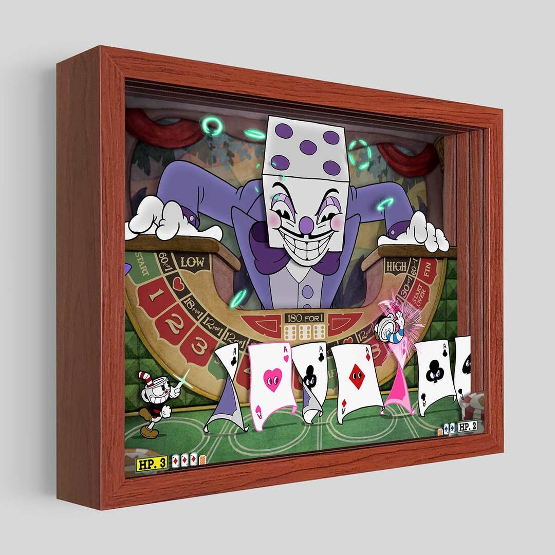 Cuphead - Devil x King Dice Pin for Sale by -RotaS