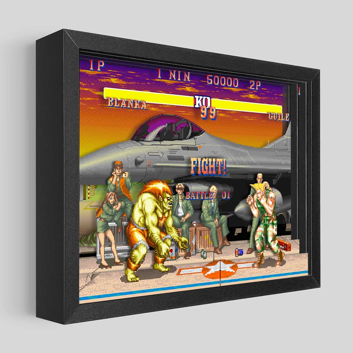 Guile, Street Fighter 2 Retro Card, KÄGÉ GFX