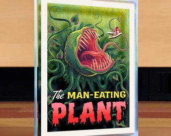 Man Eating Plant Desktop Art