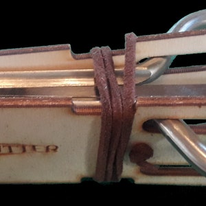 Bass Jew&#39;s Harp tuned to &quot;A&quot; in a gift box