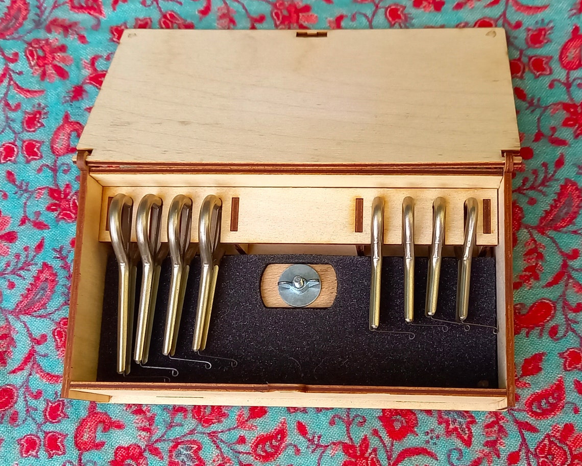 Professional Jew's Harp Set Tuned Jew's Harps in the Tones C D E F G A