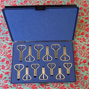 13 Handmade professional jaw harp from &quot;Schlütter&quot; tuned in the set from &quot;c&quot; to &quot;C&quot;