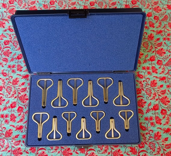 13 Handmade Professional Jaw Harp From schl tter Tuned in the Set